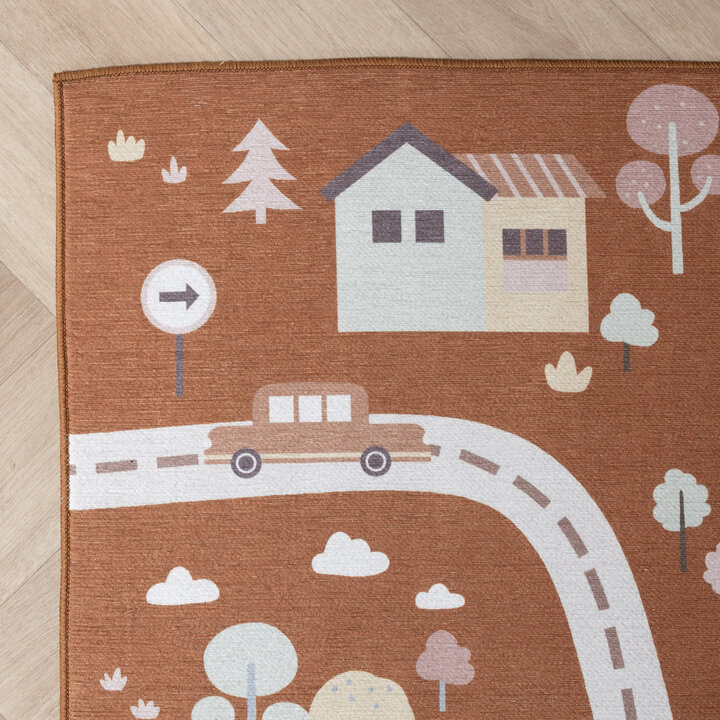 Speelkleed auto - Rocky Ride Terra | Wasbaar