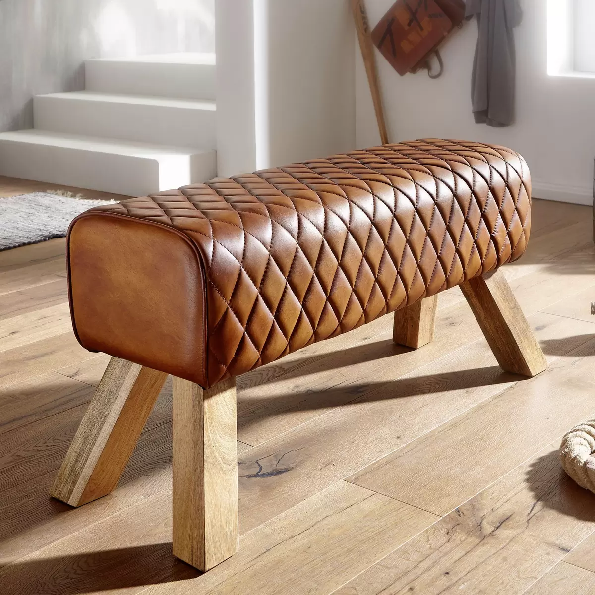 Sitzbank Gaby cognac