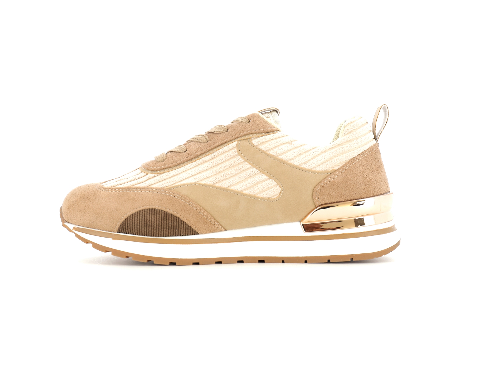 F brand-B851340 Synthétique Marron Beige