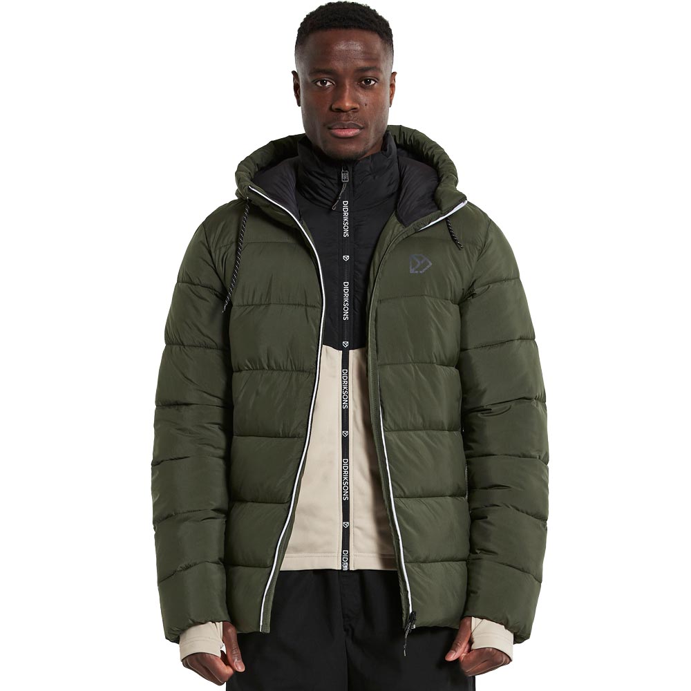 Didriksons Rabar Isolationsjacke Herren deep green