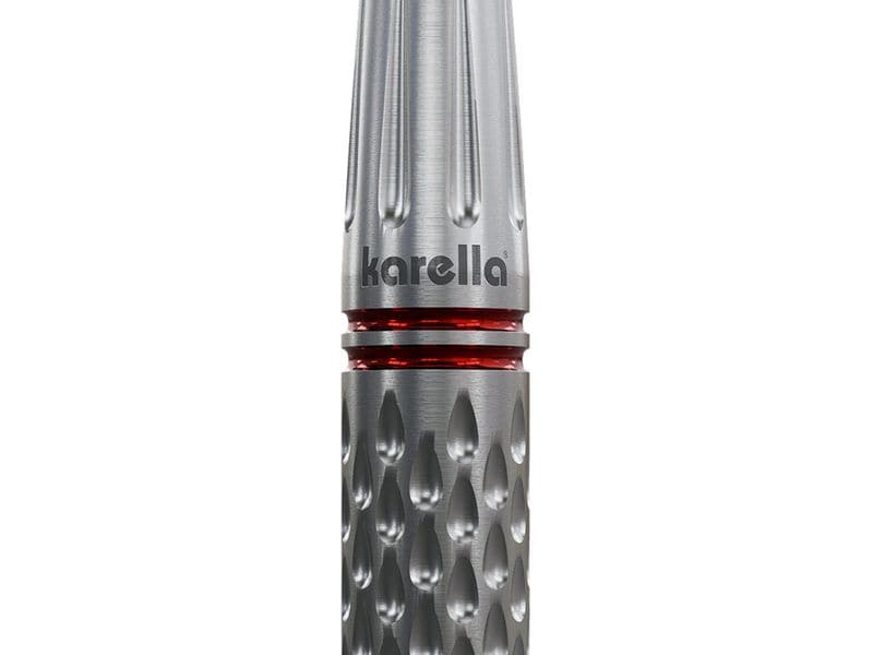 Karella Dartpfeile Softdart Commander 19g, 3 Stück – Silber 90% Tungsten Dartpfeile