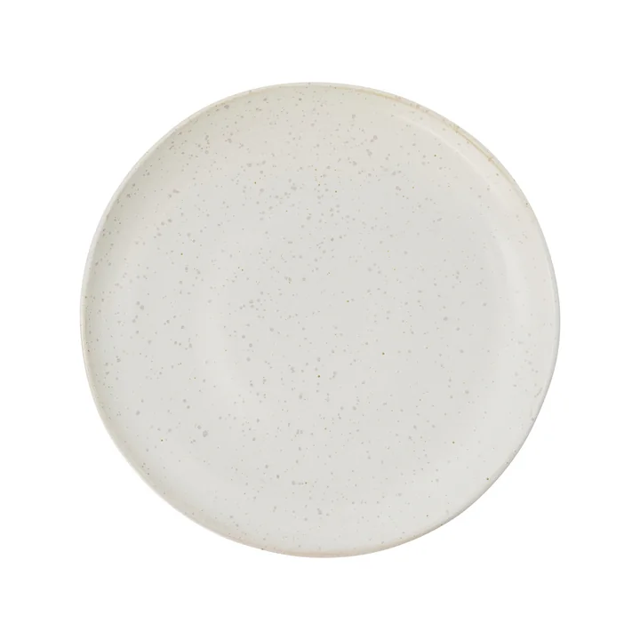 House Doctor - Pion Teller, Ø 21,5 cm, grau / weiss