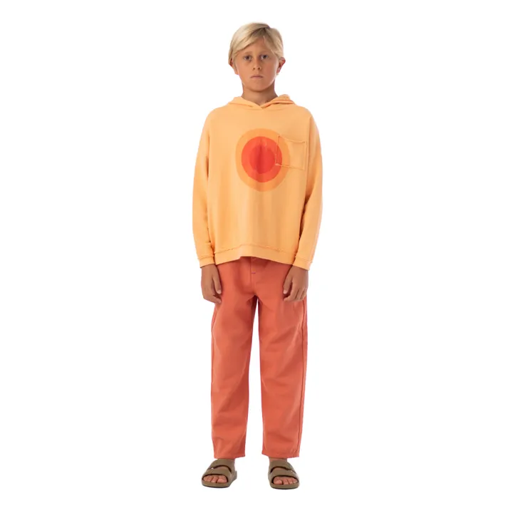 Piupiuchick Pantalon Unisexe Coton Bio | Terracotta