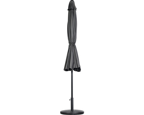 Garden Place parasol Ø 300 cm polyester rond donkergrijs