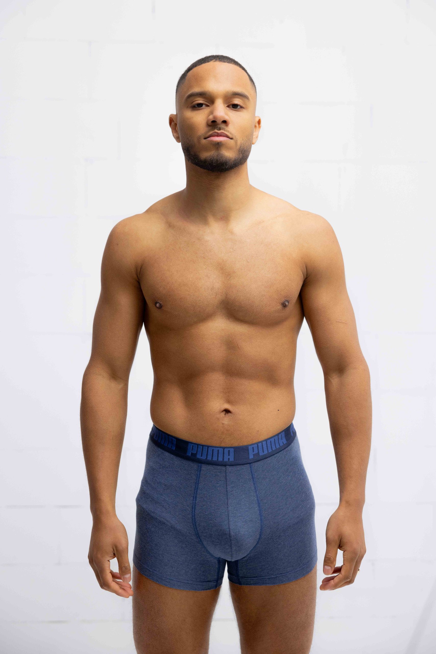 Puma Everyday Basic Boxershort Heren 6-Pack Denim