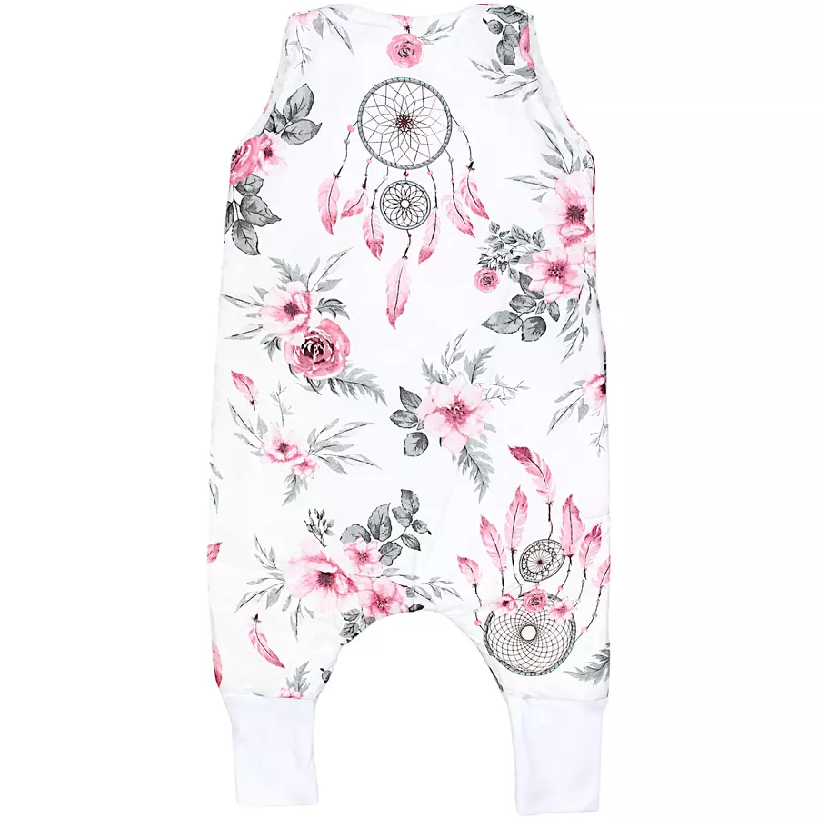 TupTam Baby Winter Schlafsack mit Beinen rosa