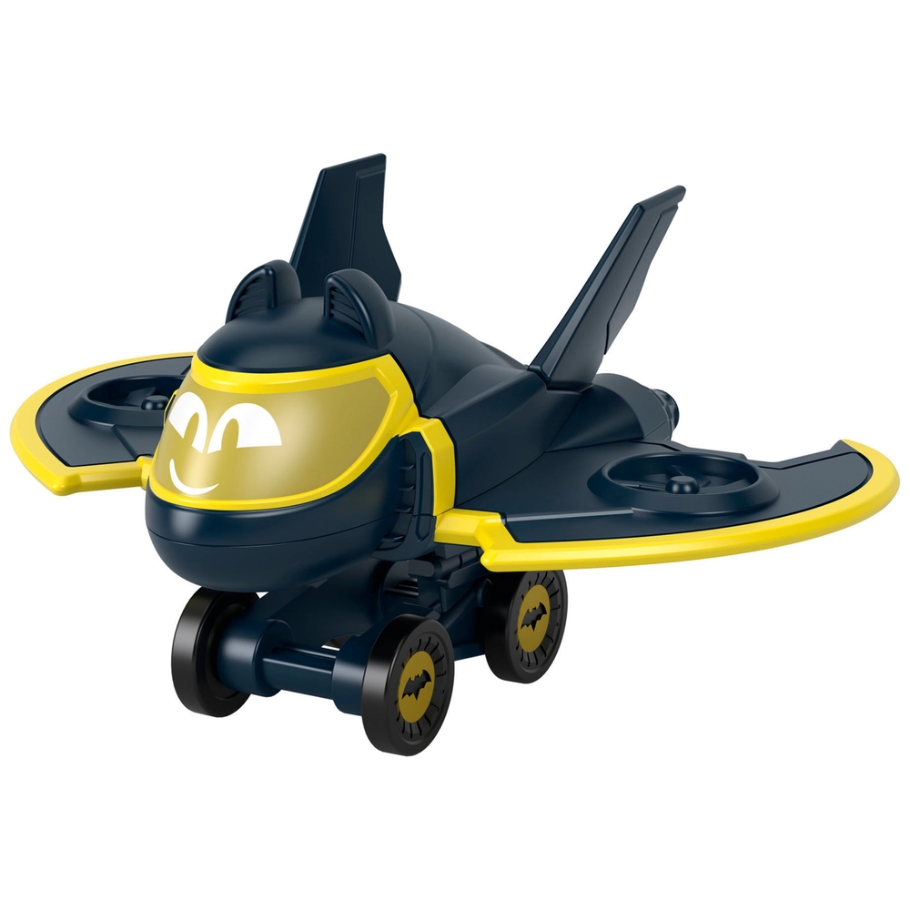 Fisher-Price Batwheels DC 1:55 Spielzeugflugzeug aus Metallguss, Batwing