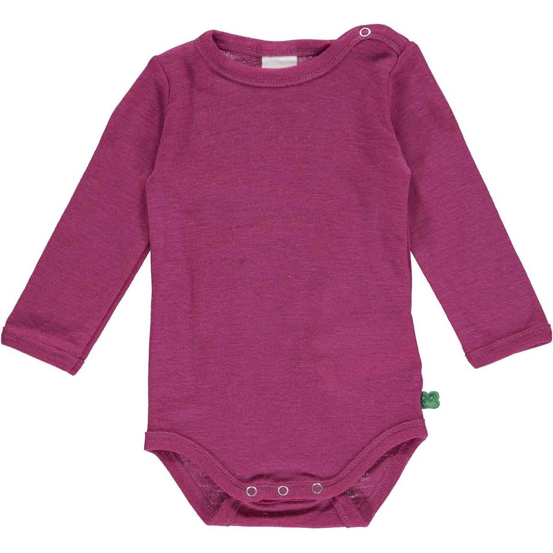 Fred's World by Green Cotton| Jungen Langarmbody aus Merinowolle