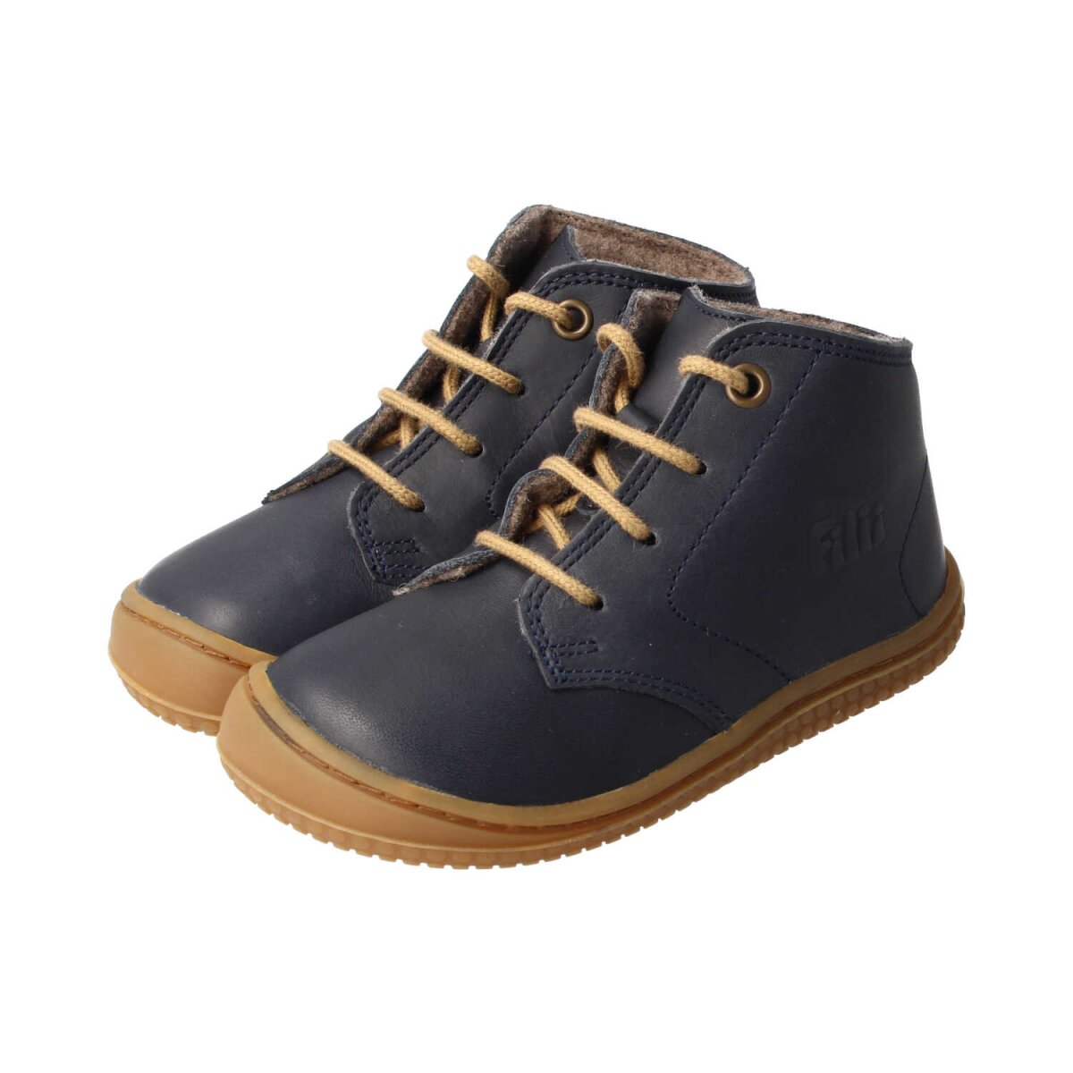 MB4211-F2 navy SOFT-TOE BIO nappa fleece laces Weite/M