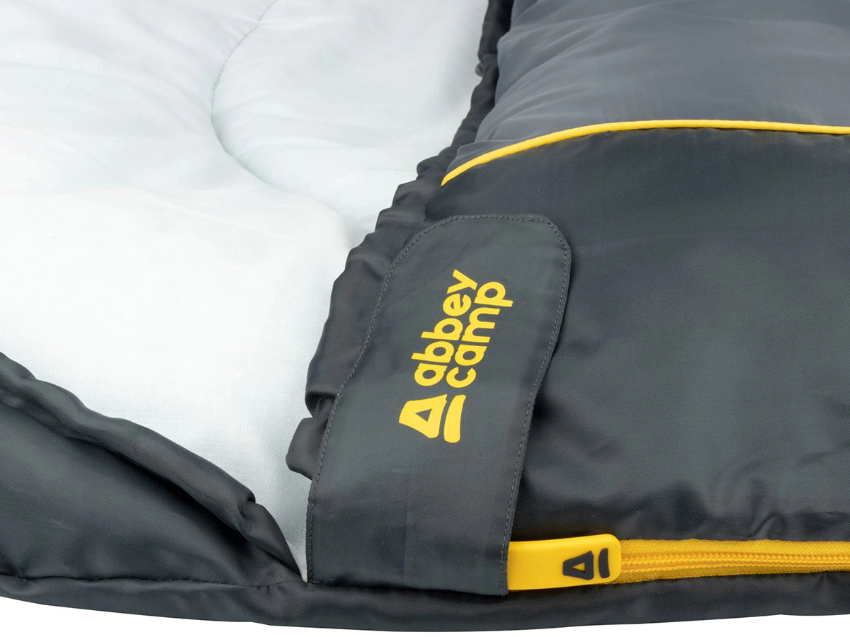 Abbey Camp Berlin mummy slaapzak - Grey/Yellow