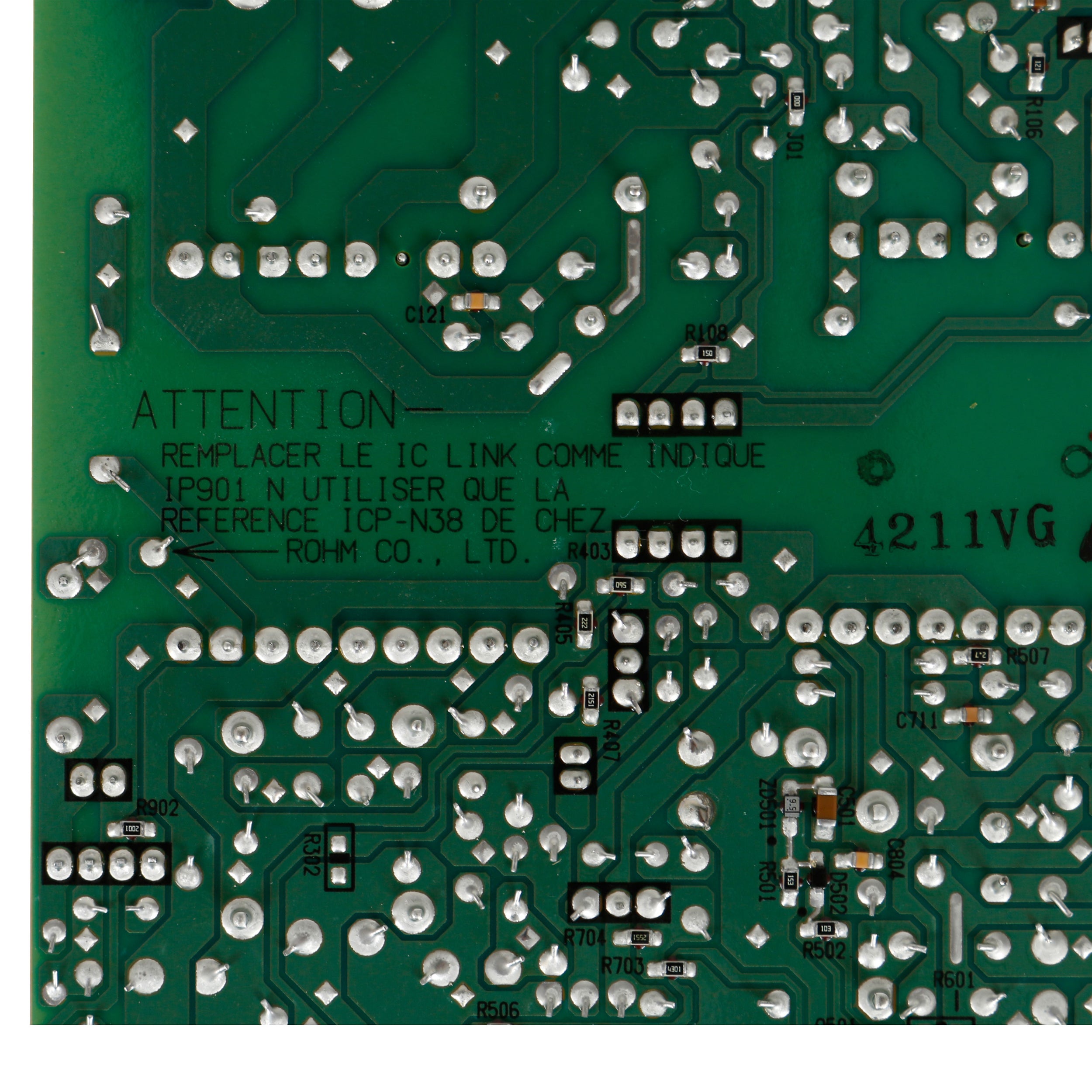 Pioneer spareparts DWR1433 power supply printplaat voor DJM-800