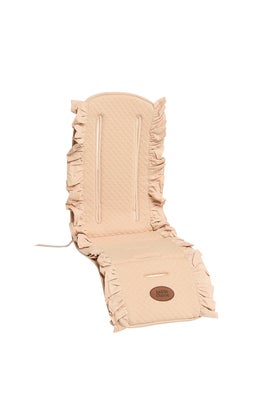 Petite Chérie  Soft Quilted Sittepute, Melange Beige