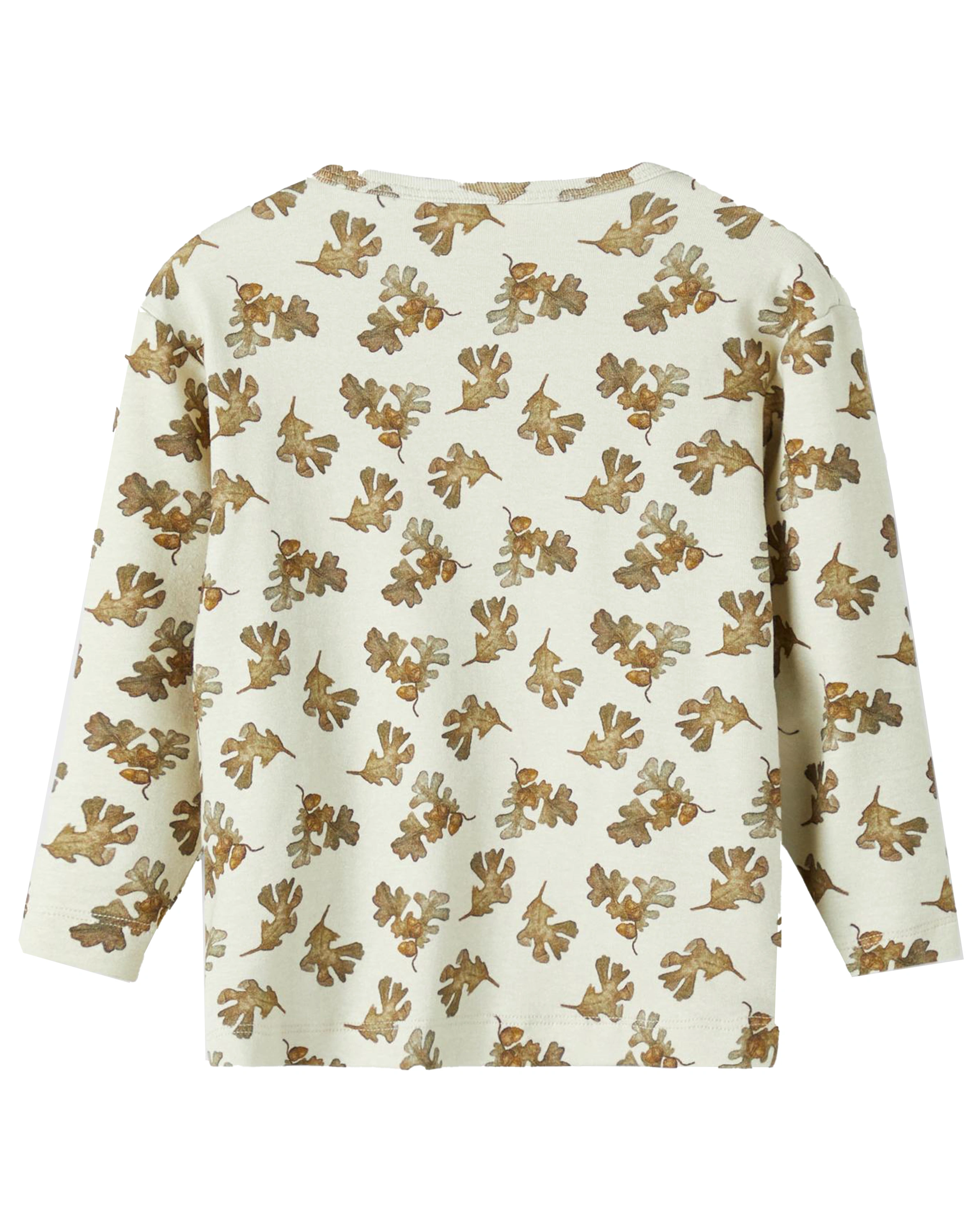 Langarmshirt NMMGEO AOP in turtledove