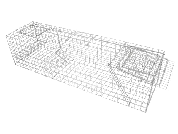 HOME It® mårfælde med 1 indgang 77 × 21 × 18 cm galvaniseret