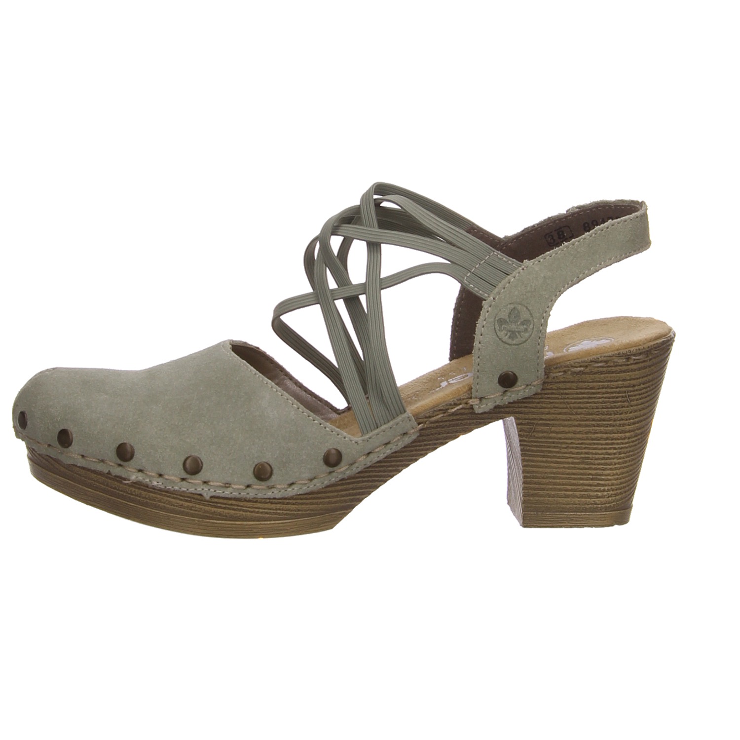 Rieker Slingpumps mintgrün grün