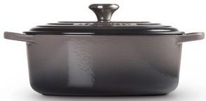 Le Creuset - Signature - Braadpan - Flint - Ovaal 31 cm