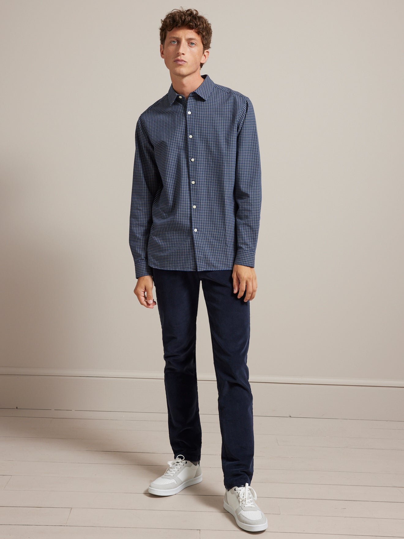 Chemise carreaux regular fit homme