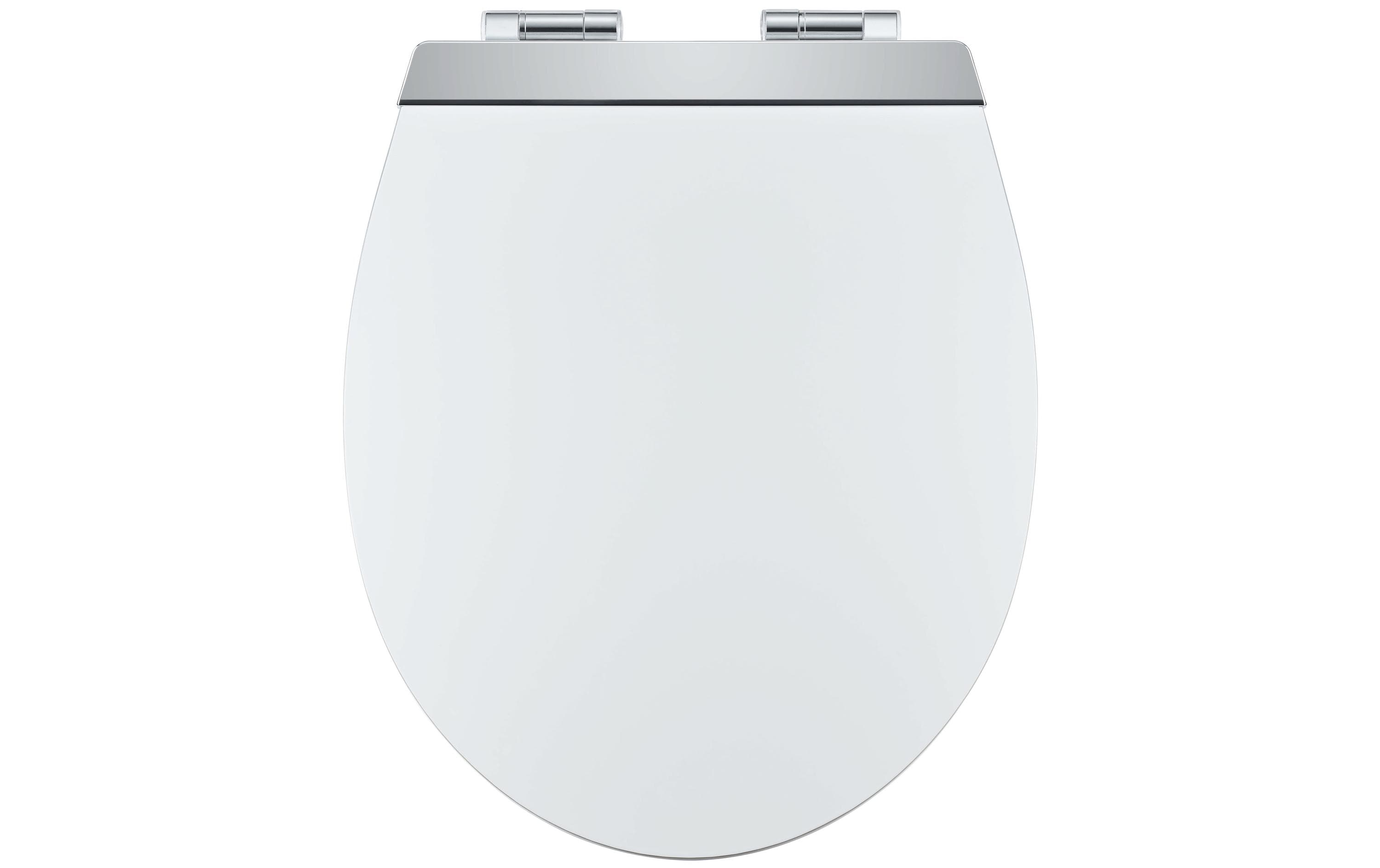 Toilettensitz Menton Absenkautomatik, WeissWC-Sitz
