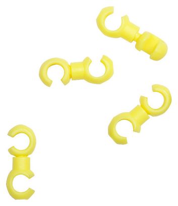SB3 Clip Attache Gaine Jaune (X4)
