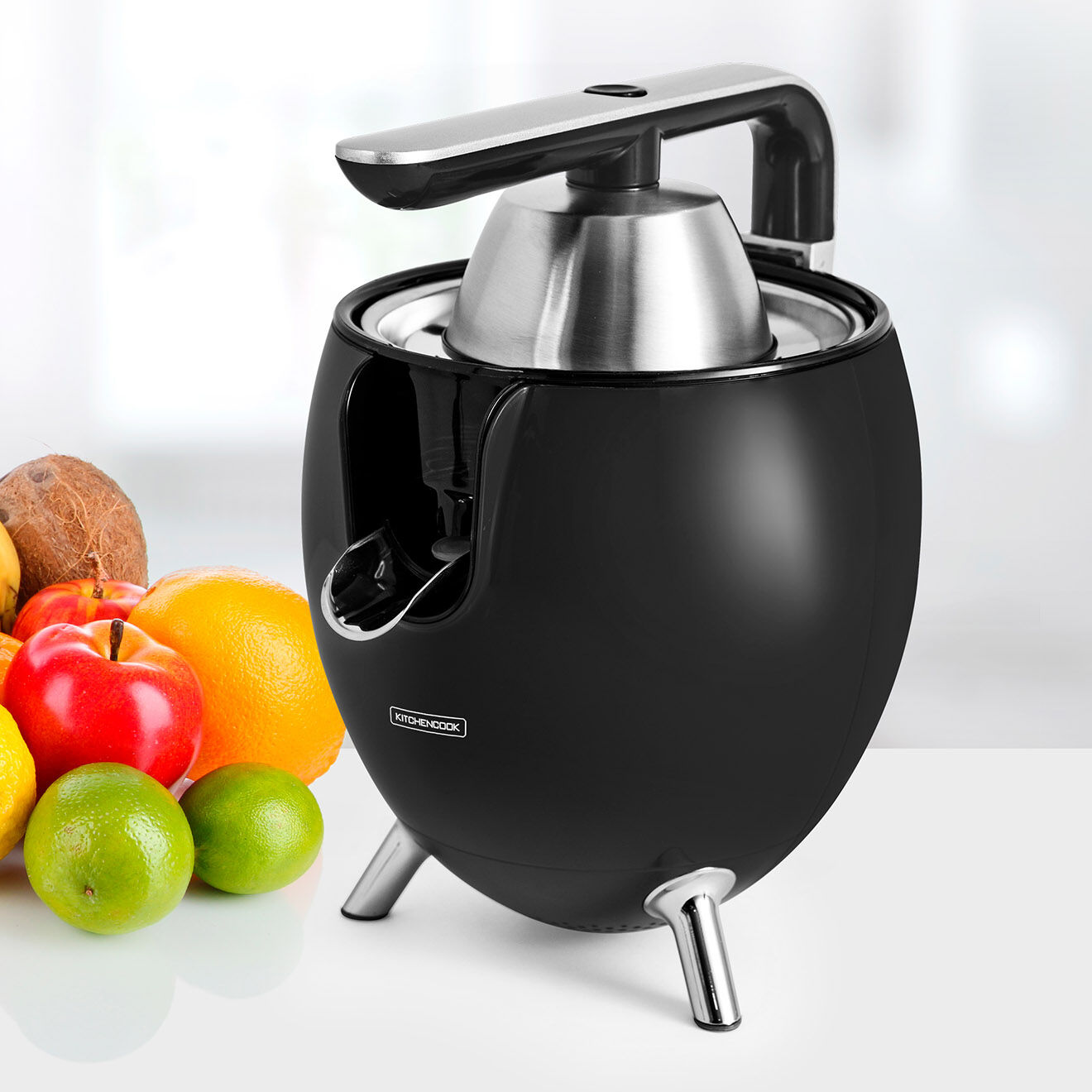 Kitchencook Presse-Agrume électrique noir mat - 550 ml