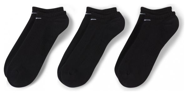 Chaussettes (x3) Nike Everyday Cushioned Noir Unisex
