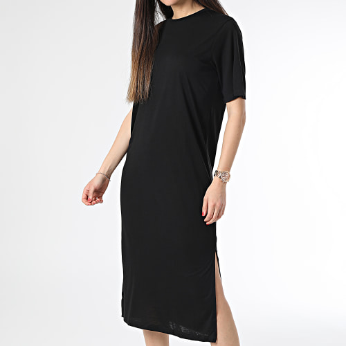 Robe Tee Shirt Femme Dalila Noir