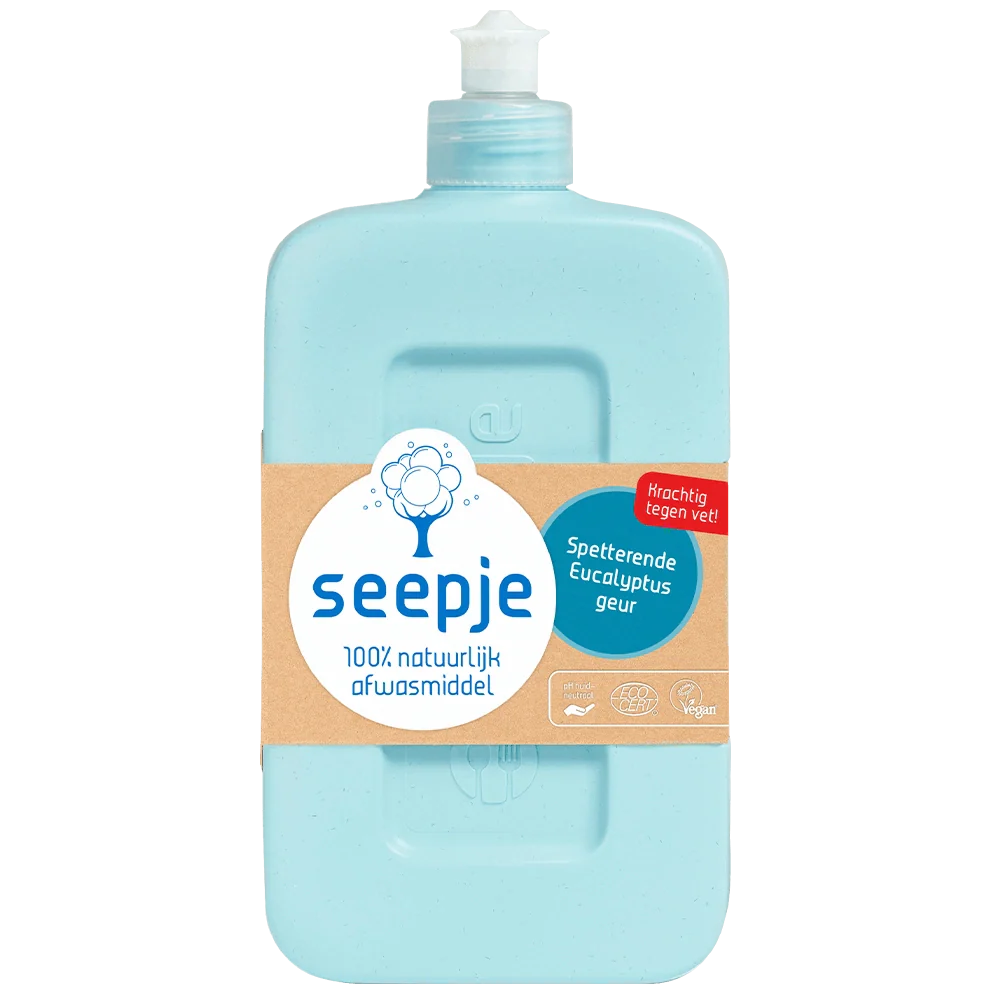 Seepje Afwasmiddel Spetterende Eucalyptus (500 ml)