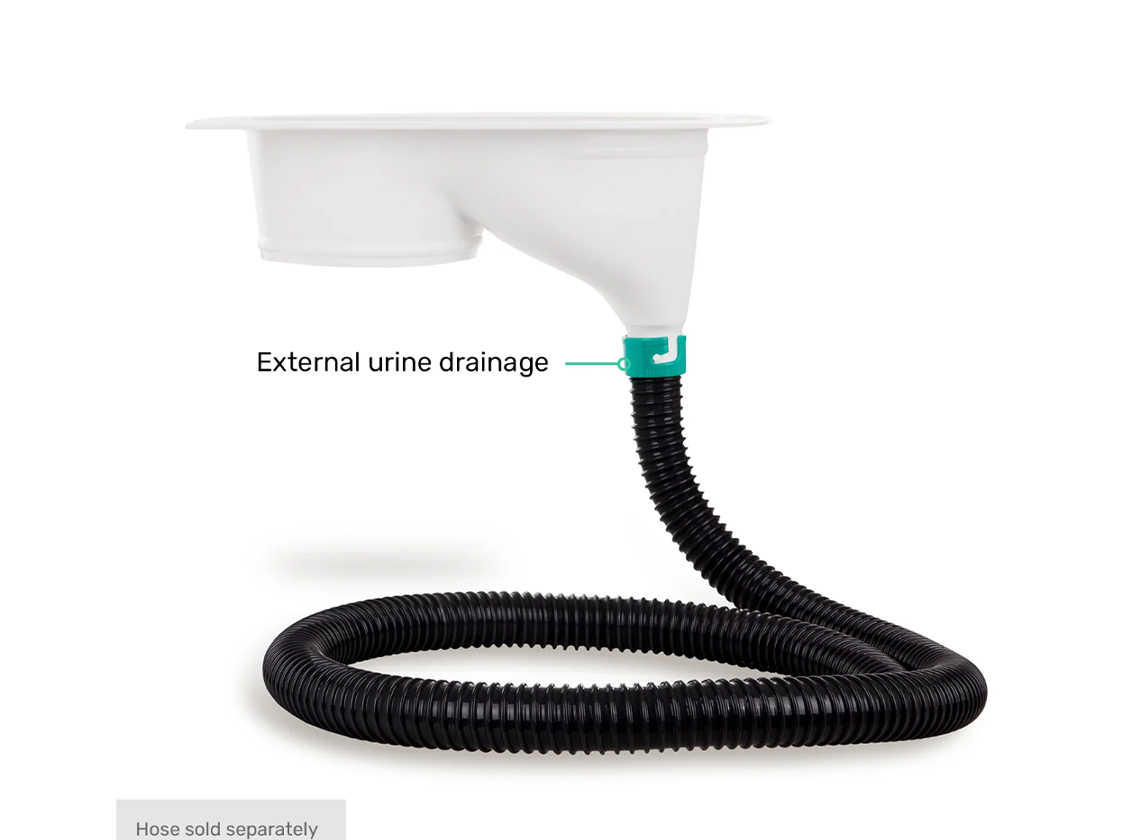 TROBOLO droogtoilet inzetstuk – white