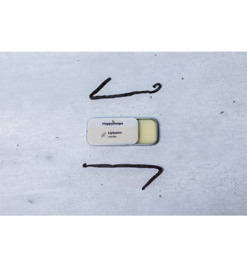 Happysoaps Lipbalm vanille (10 gr)