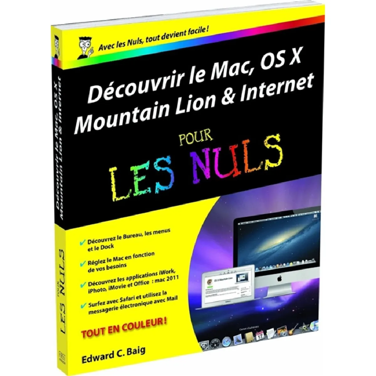 Découvrir le Mac, OS X Mountain Lion & Internet pour les nuls · Occasion