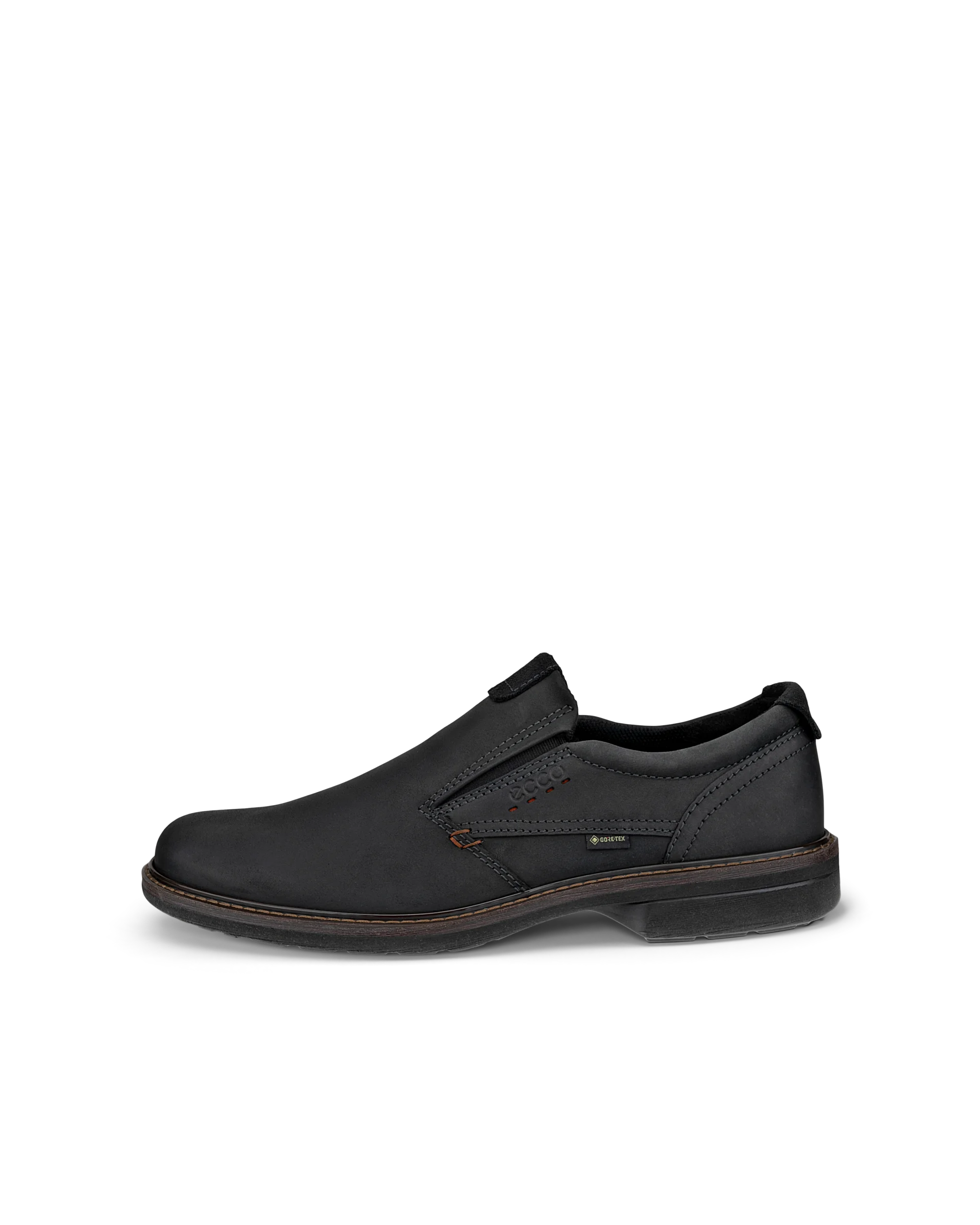 ECCO TURN Herren Lederslipper mit Gore-Tex Schwarz
