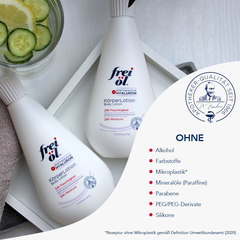 frei öl® HYDROLIPID KörperLotion