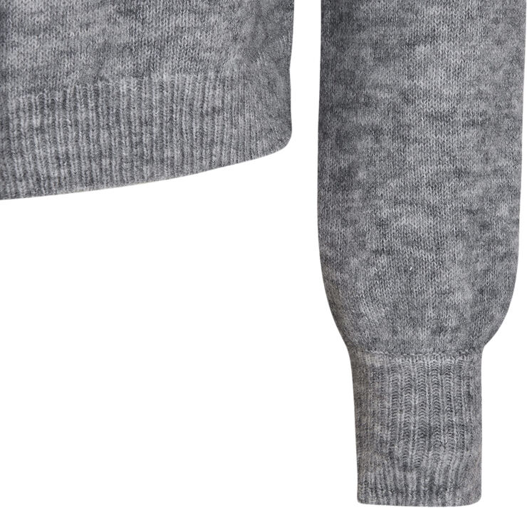 Soft Rebels SRAllison O-neck Cardigan knit Medium grey melange