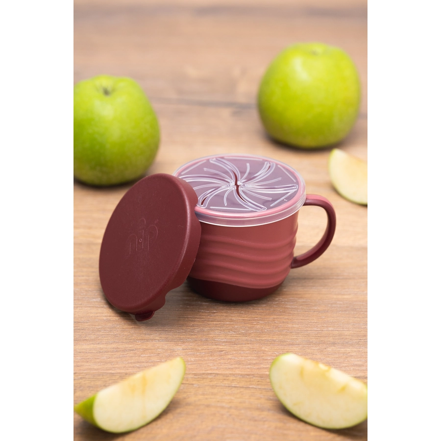 nip Snackbox 2in1 eat green, rot