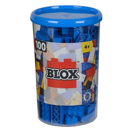 Simba Blox 100 blaue 8er Steine in Dose