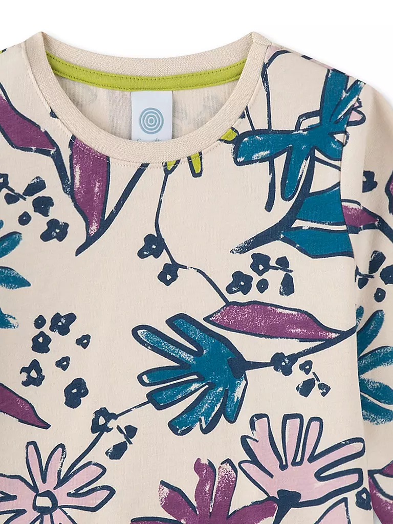 SANETTA Mädchen Pyjama creme