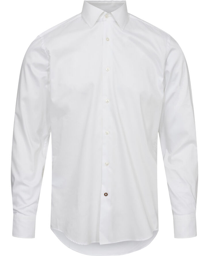 BOSS BOSS Men Business Clothing Shirts Hvid