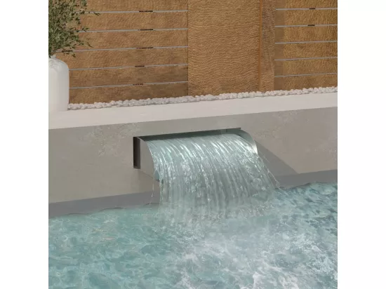 Cascade avec LED 60x34x14 Acier inoxydable 304