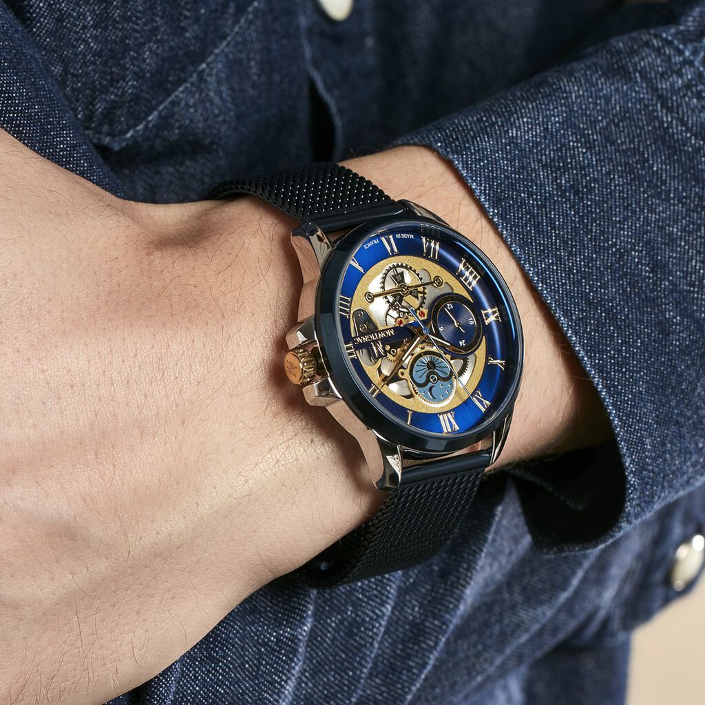 Montre Montignac  Bleu