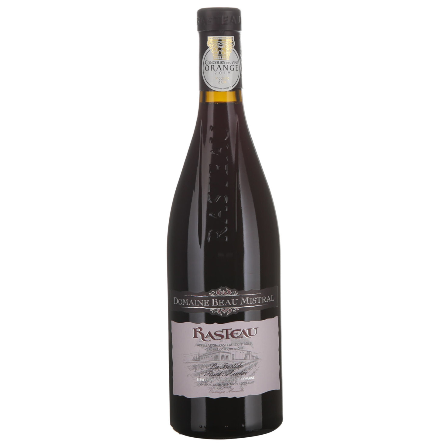 Rasteau AOP Saint Martin, Beau Mistral -75cl