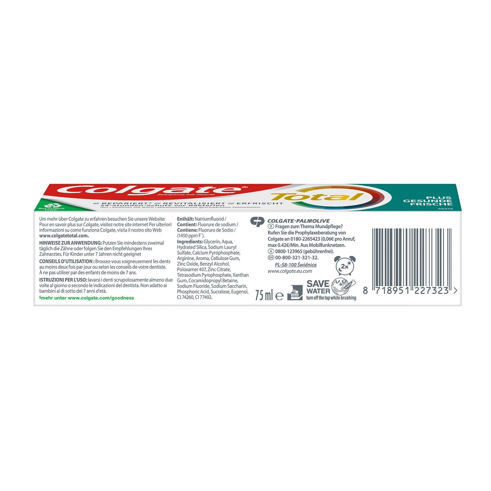 Colgate Total Zahncreme Plus Gesunde Frische