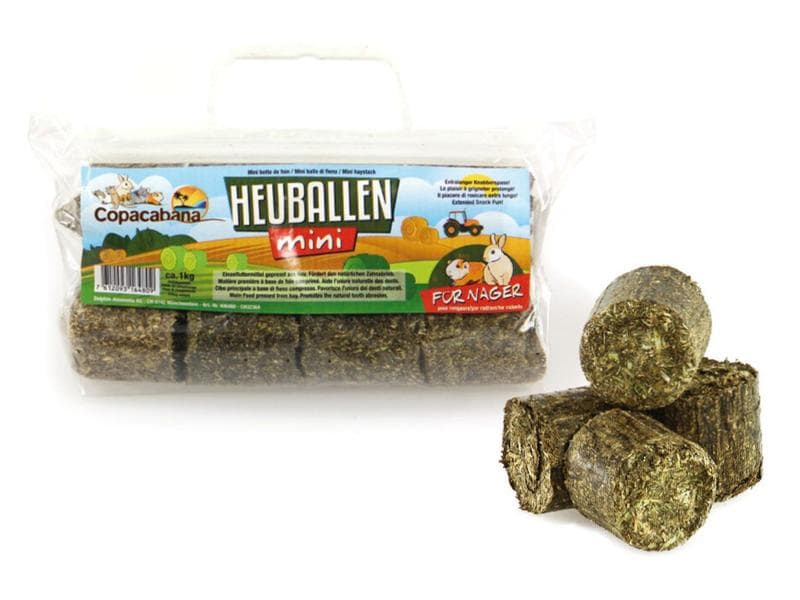 Copacabana Heuballen Mini, ca. 1 kg Einzelfuttermittel für Nagetiere