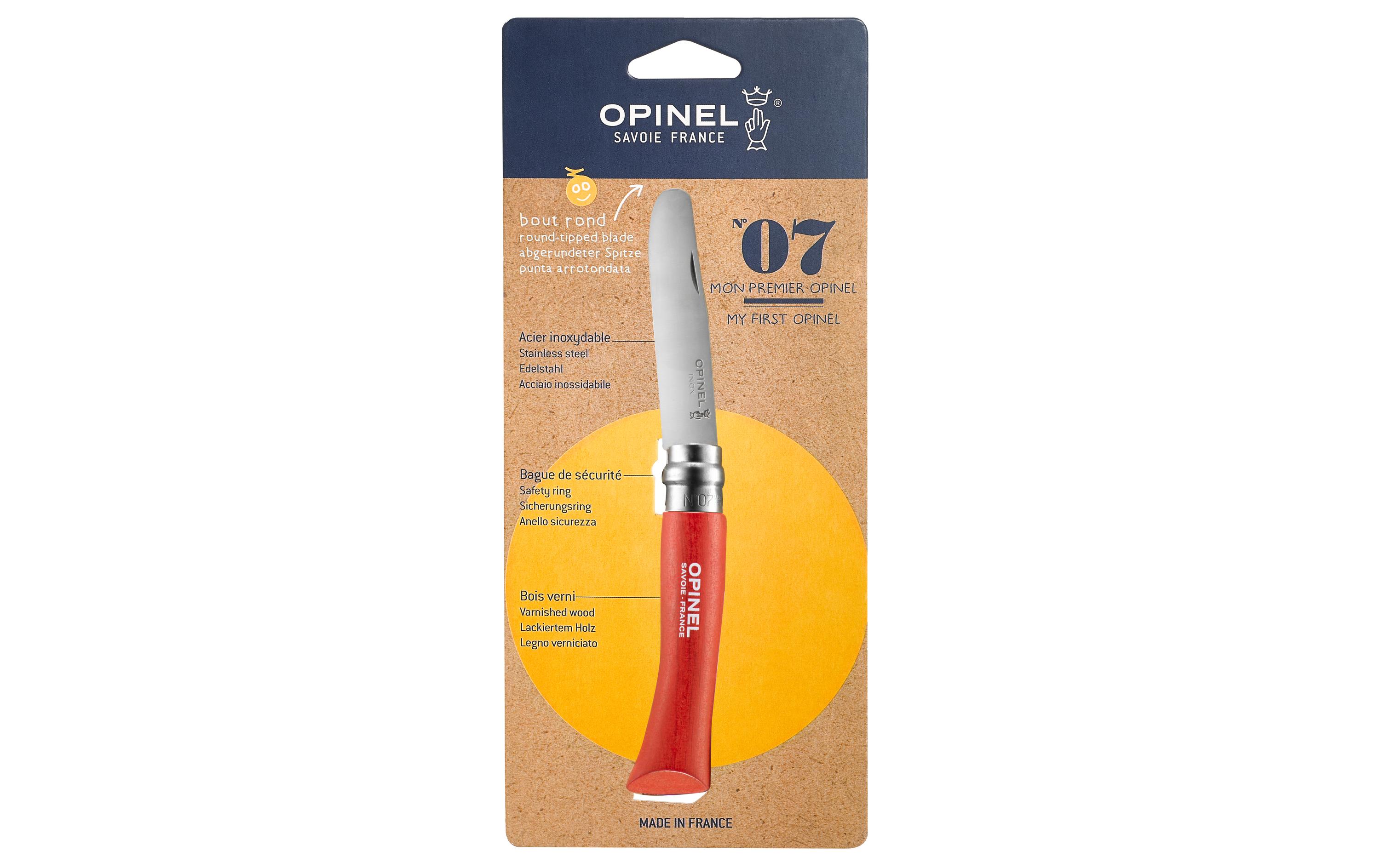 Kindermesser N°07 Mon Premier RotKindermesser von Opinel