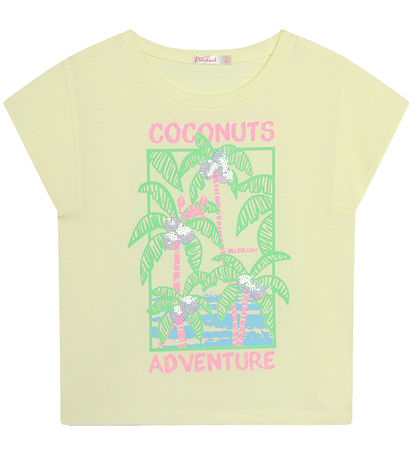Billieblush T-Shirt - Straw Yellow