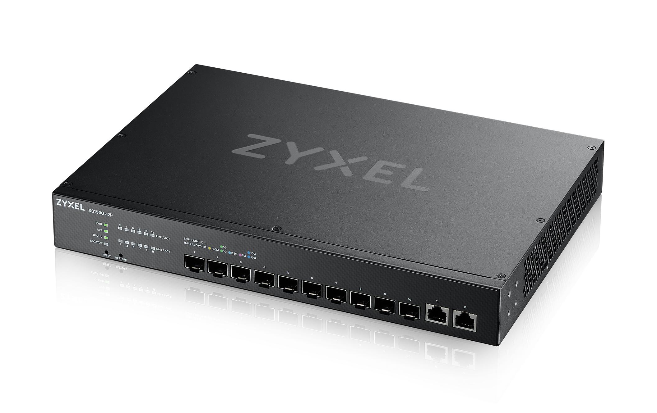 SFP+ Switch XS1930-12F 12 Port<br>12-port Multi-Gigabit Smart Managed Switch