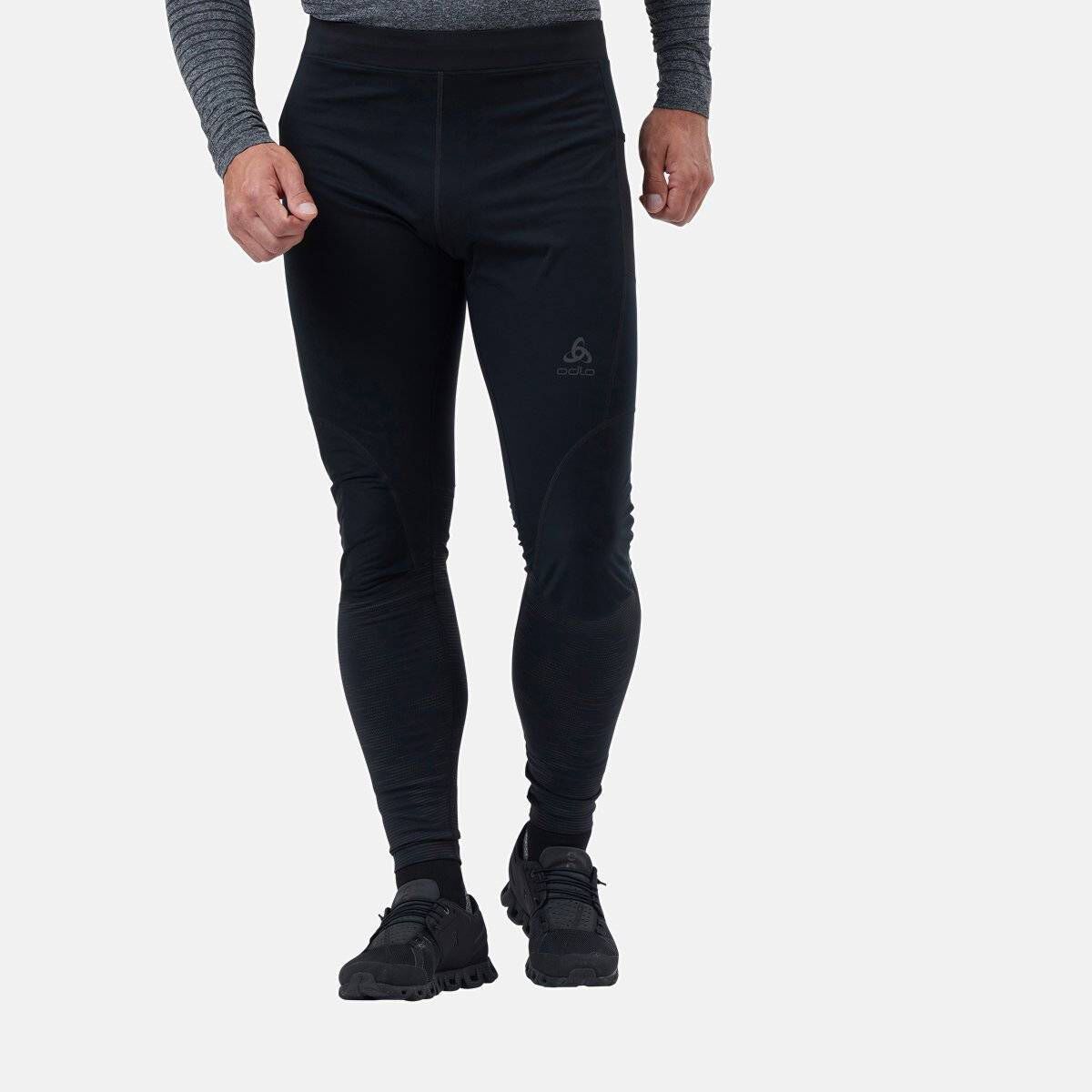 Odlo| Herren Lauftights ZEROWEIGHT WARM TIGHTS