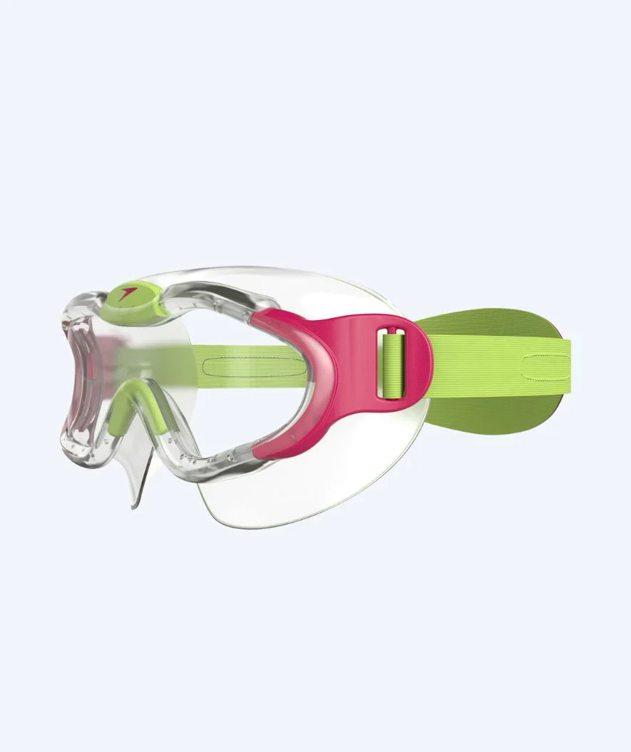Speedo svømmebriller til børn (2-6) - Sea Squad Mask - Klar/pink