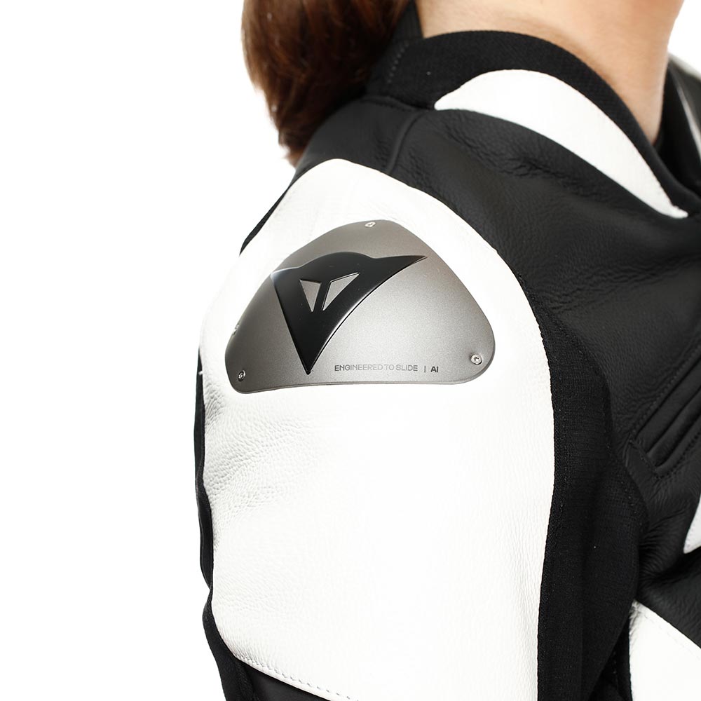 Dainese - Blouson femme Racing 5 Woman Noir / Blanc