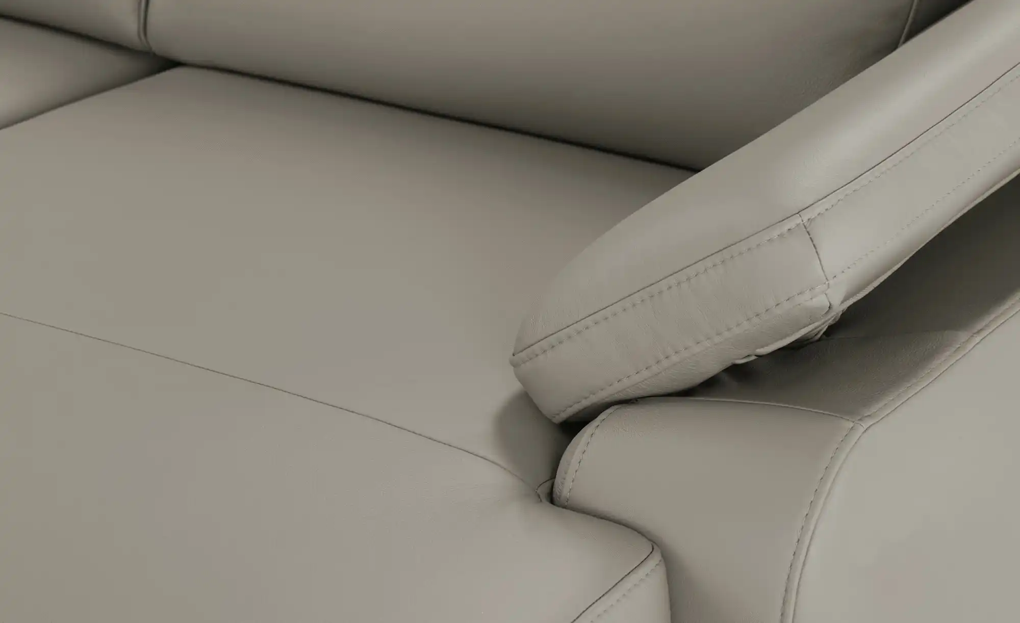 meinSofa Wohnlandschaft mit Sitz- und Rückenbezug aus Leder Kathi