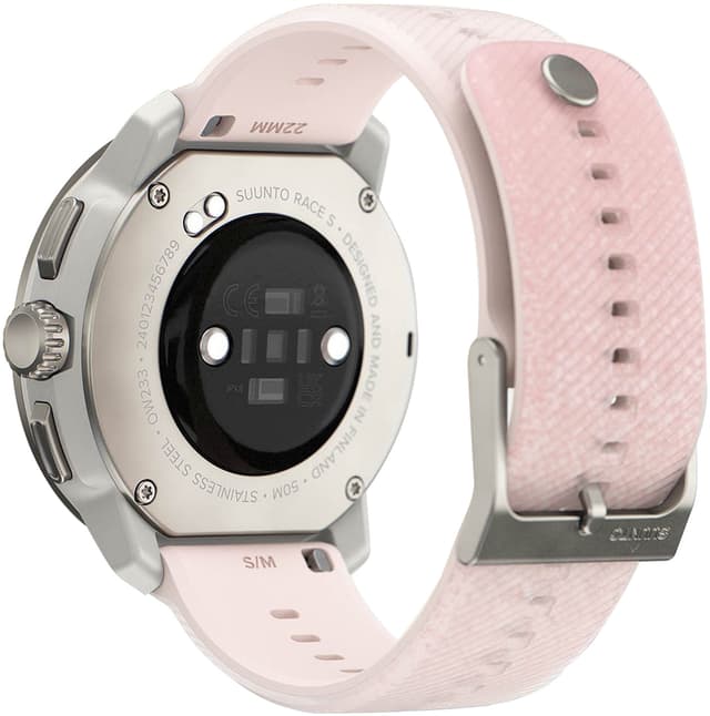 Suunto Race S smartur (pulver pink)